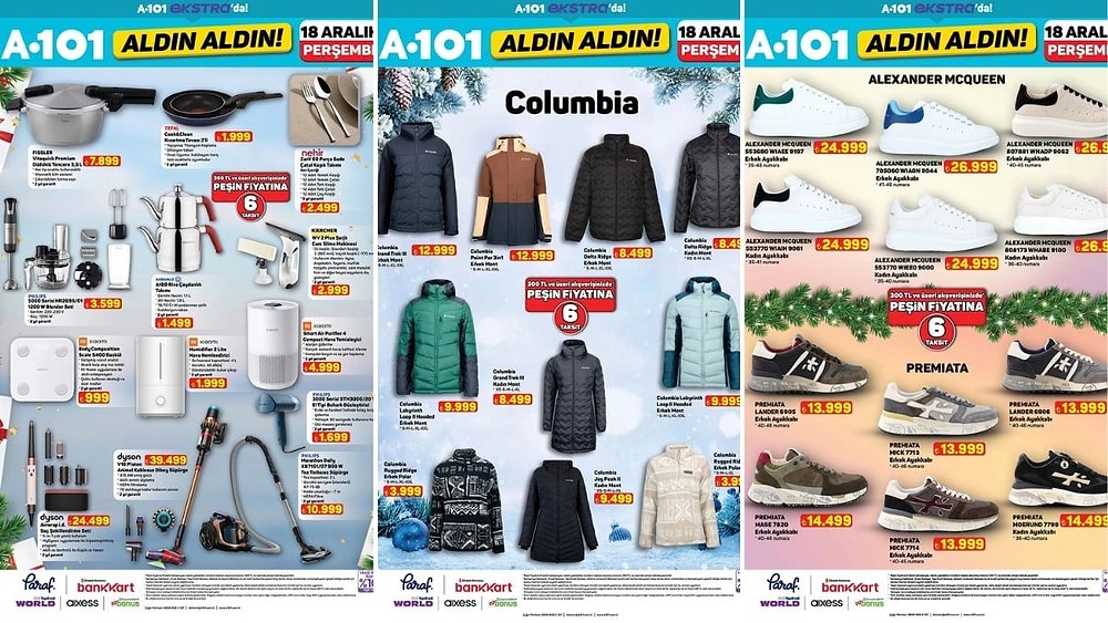 A101'e Dyson V16 Kablosuz Dikey Süpürge Geliyor! 18 Aralık 2025 İnternete Özel Aldın Aldın Kataloğu