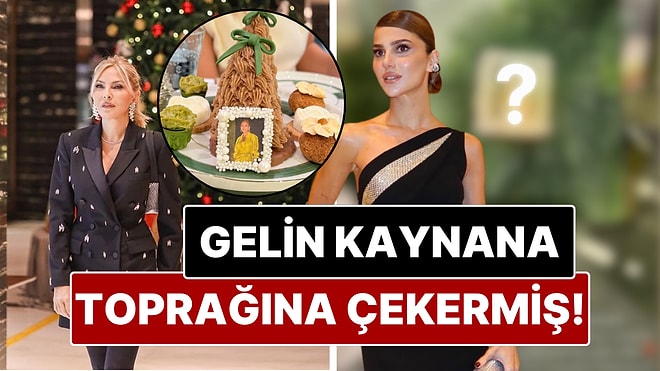 Gelin Kaynana Toprağına Çekermiş: Davete Katılmayan Nazlı Sabancı'yı Yılbaşı Ağacına Astılar!