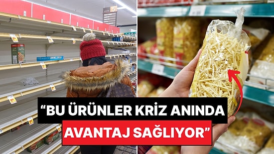 Olası Bir Krize Karşı Uzmanlar Çağrı Yaptı: "Evlere Makarna ve Bulgur Stoğu Yapın"