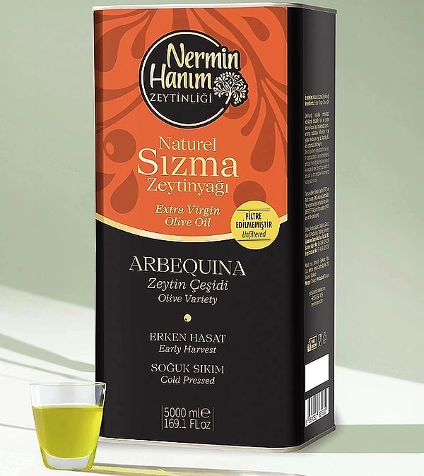 Soğuk sıkım zeytinyağlar 2 adet alana 1 tanesi hediye!