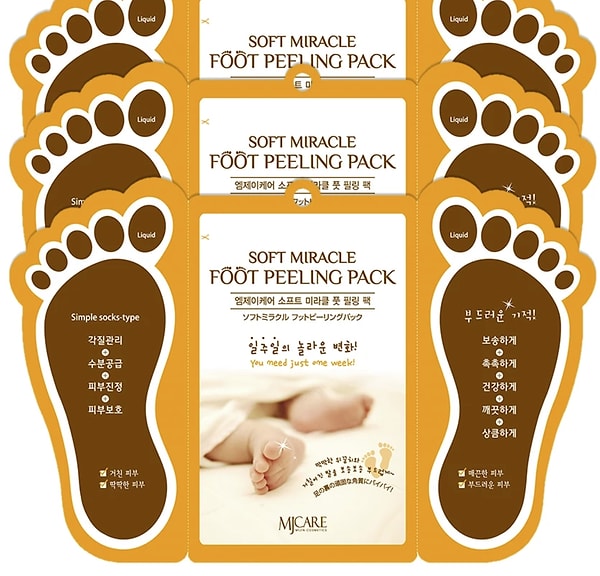 Mjcare Çorap Tipi Ayak Peeling Maskesi, şu anda piyasada en uygun fiyatıyla!