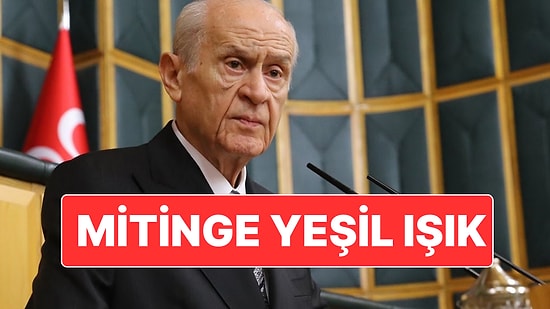 Devlet Bahçeli’den DEM Parti Mitingine Yeşil Işık: "Hiçbir Mahsuru Yok"