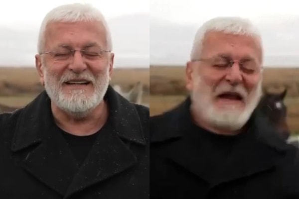 Onur Akın, “Sen Gidersen” adlı şarkısının klip çekimi için Kayseri’nin Hacılar ilçesine bağlı Hürmetçi Sazlığı’na gitti.