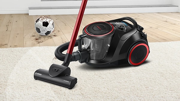 Sen Bosch klasik süpürgesin. Güvenilir ve iş bitiricisin!