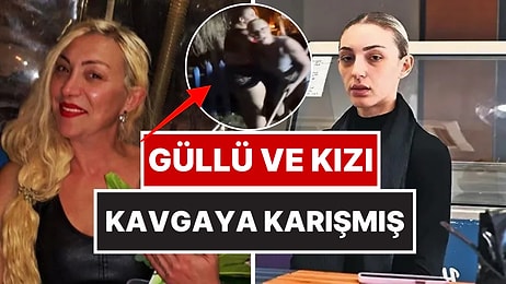 Güllü ve Kızı Tuğyan'ın Karıştıkları Küfürlerin Havada Uçuştuğu Sopalı Kavga Gündemde