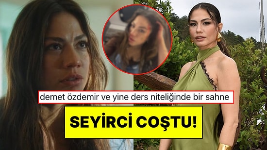 Demet Özdemir’in Dublörsüz Çektiği Sahnelere Övgü Yağdı