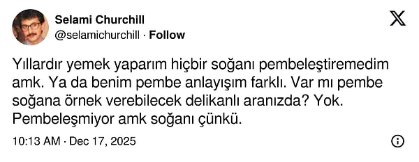 Ancak belli ki X'te birilerinin kafasına takıldı.