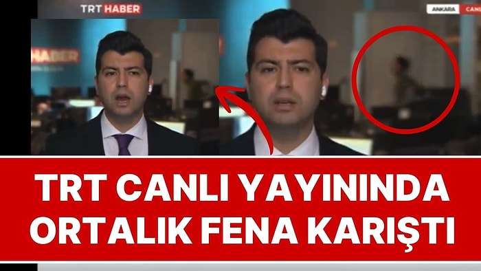 TRT Canlı Yayında Ortalık Karıştı: Bir Kadın ‘Yeter’ Diye Bağırarak Ceketini Yırttı
