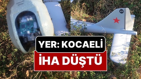 Kocaeli'de Bir Mahalleye İnsansız Hava Aracı (İHA) Düştü