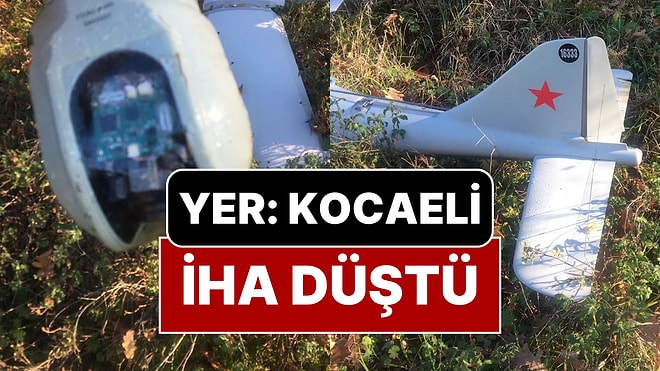 Kocaeli'de Bir Mahalleye İnsansız Hava Aracı (İHA) Düştü
