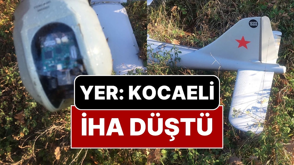 Kocaeli'de Bir Mahalleye İnsansız Hava Aracı (İHA) Düştü