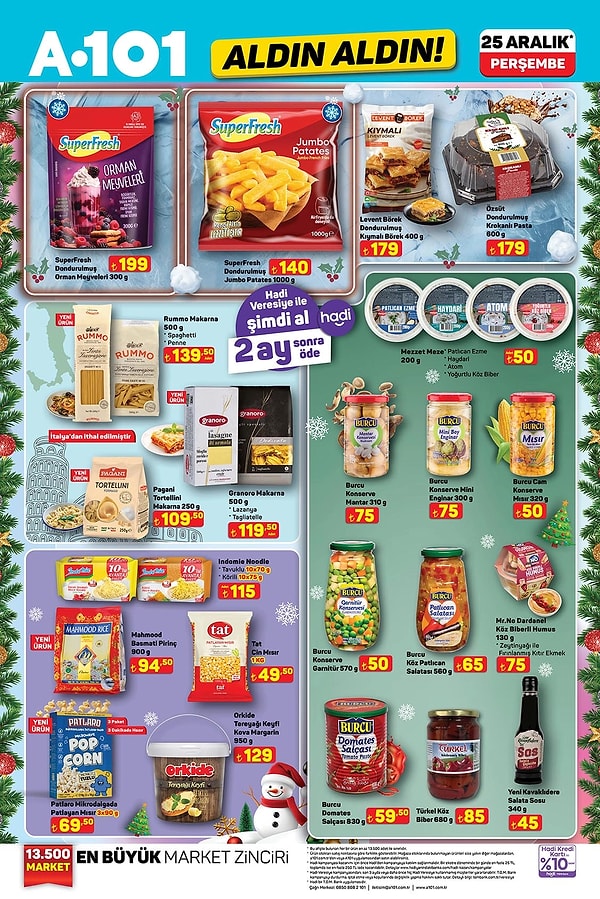 SuperFresh Orman Meyveleri 199 TL