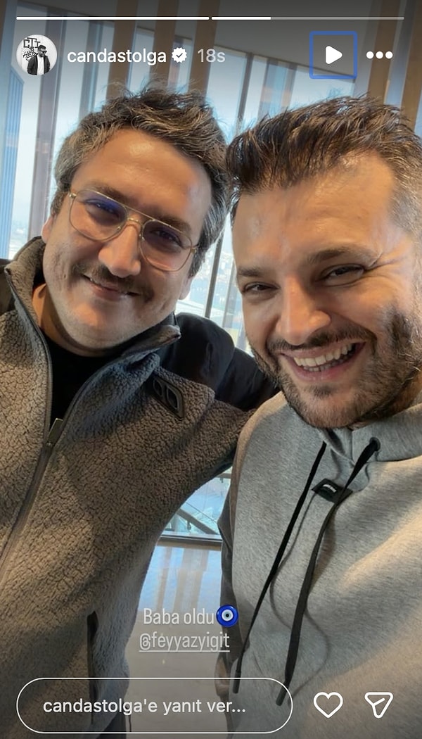 2018 yılında reklamcı Sedef İnanç ile evlenen Feyyaz Yiğit baba oldu!