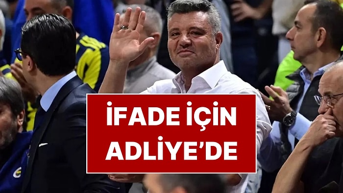 Fenerbahçe Başkanı Sadettin Saran Ela Rümeysa Cebeci İle Mesajlaşmaları İddiasıyla Çağlayan Adliyesi’nde!
