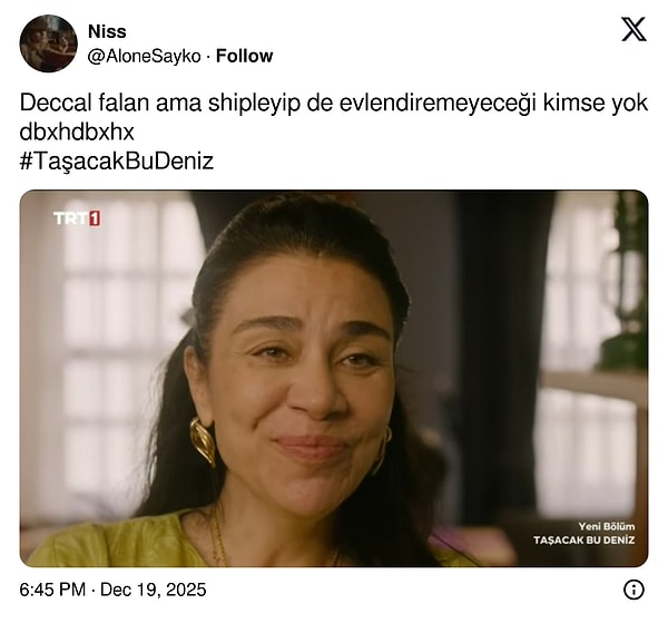 Birkaç bölüme bu iş tamam.