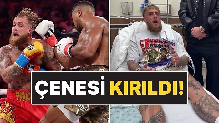 Tek Yumruk Yetti: Anthony Joshua, Jake Paul'un Çenesini Kırdı!