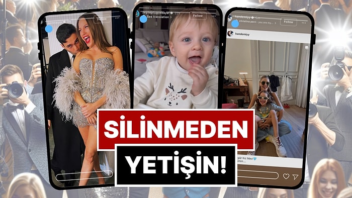 Silinmeden Yetişin: 14-20 Aralık'ta Ünlülerin Paylaştığı "Kaçarsa Yazık Olur" Temalı Instagram Hikayeleri