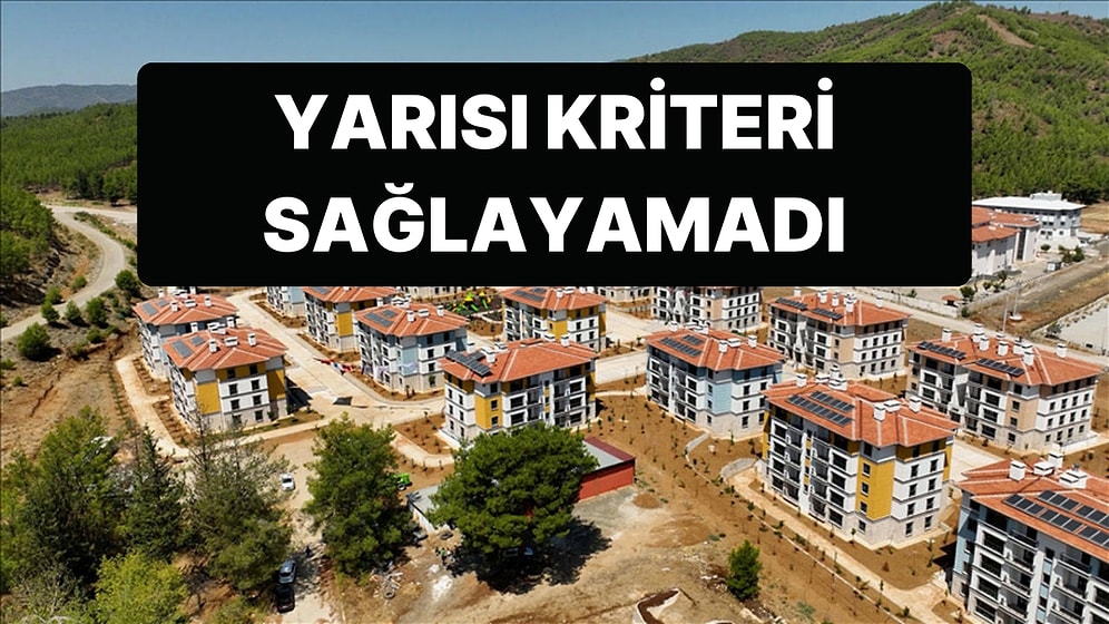 500 Bin Konut Projesine 8.8 Milyon Kişi Başvurdu: Neredeyse Yarısı Kriteri Karşılayamadı