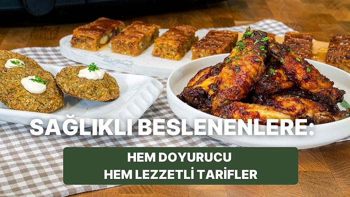 Airfryer'da Kuru İncirli Granola Bar, Brokoli Köftesi ve Barbekü Soslu Kanat Nasıl Yapılır?