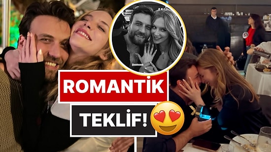 Evleniyorlar: Hayal Köseoğlu Doğum Gününde Nezir Çınarlı'dan Evlilik Teklifi Aldı