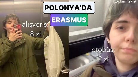 Polonya'da Erasmus Yapan Bir Öğrenci Bir Günde Harcadığı Parayı Paylaştı