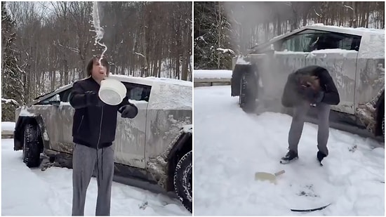 Burned His Face While Attempting to Show the Crystallization of Hot Water