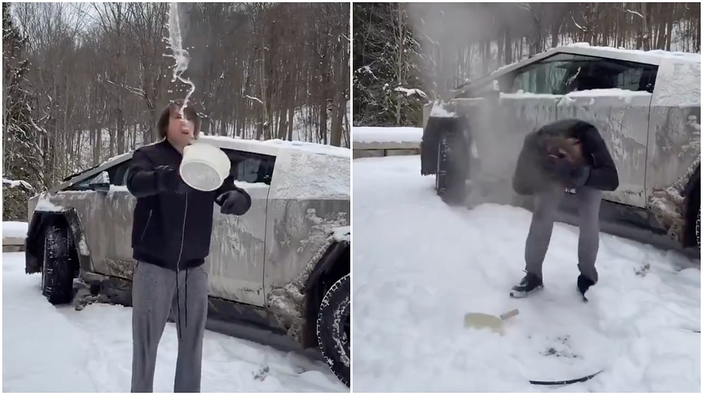 Burned His Face While Attempting to Show the Crystallization of Hot Water