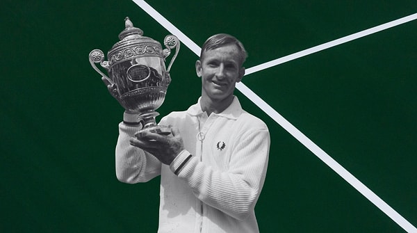 7. Rod Laver (Avustralya): Grand Slam'i iki kez tamamlayan efsane!