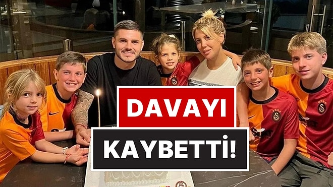 Çocuklar Icardi’de, Nafaka Yok: Wanda Nara Mahkeme Kararını Öğrenince Sinir Krizi Geçirdi!