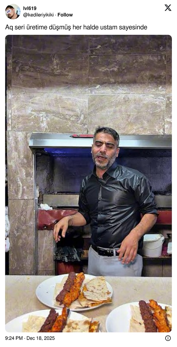 Meşhur kebapçının gömleği hatırlatıldı.