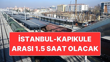 İstanbul’dan Kapıkule Sınır Kapısı’na Hızlı Tren Projesi: 153 Kilometrelik Etap Tamamlandı