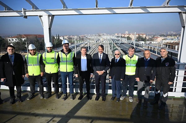 Edirne Valisi Yunus Sezer, yapım çalışmaları titizlikle yürütülen proje alanında incelemelerde bulundu.