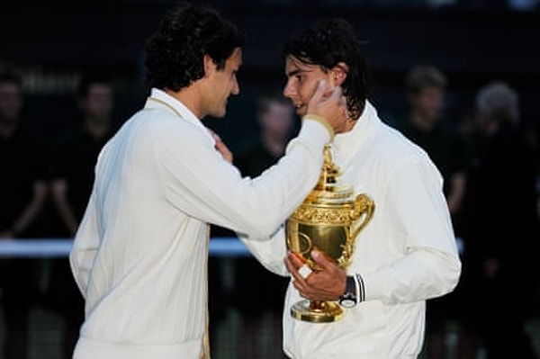 2. Roger Federer - Rafael Nadal - Wimbledon Finali (2008)