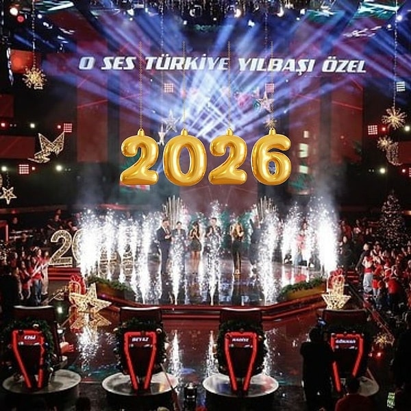 The filming of The Voice Turkey New Year's Special program is set to take place tomorrow.