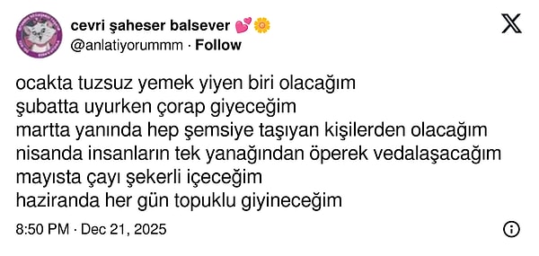 Her ay değişiyor 😂