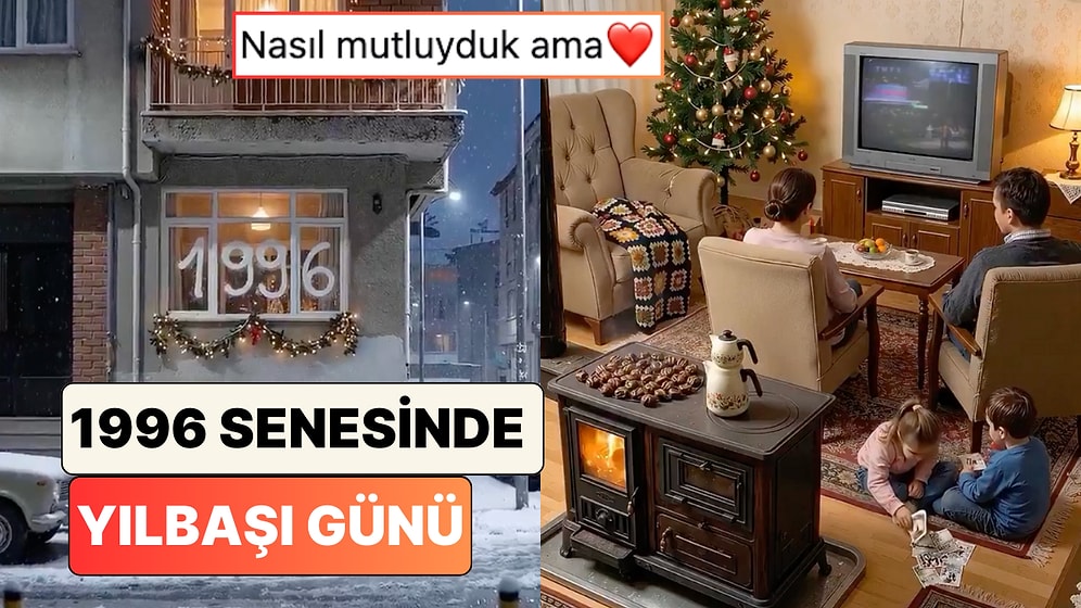 Fotoğrafçı Mert Tok Yapay Zeka Kullanarak Her Birimizi 1996 Senesinin Yılbaşı Gününe Götürdü