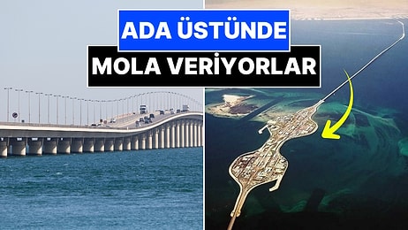 Milyarlarca Dolara Yapılan Köprü İki Krallığı Birbirine Bağlıyor: 25 km’lik Yolda Adalarda Mola Veriliyor