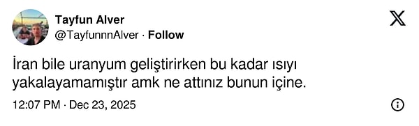 Tabii yorumlar da soba kadar ilginç...