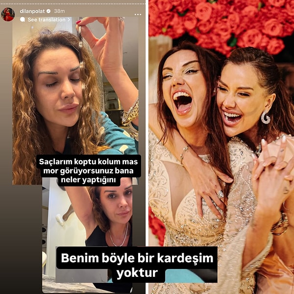 Günde 50-60'tan fazla hikaye paylaşan ve hayatının tüm detaylarını bir bir aktaran Dilan Polat'ın bu sefer gündemimizde olmasının sebebi ablası Sıla Doğu.