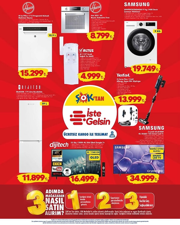 Samsung 1400 Devir Çamaşır Makinesi 19.749 TL