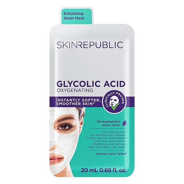Skin Republic Glycolic Acid Oxygenating Face Mask 20 ml