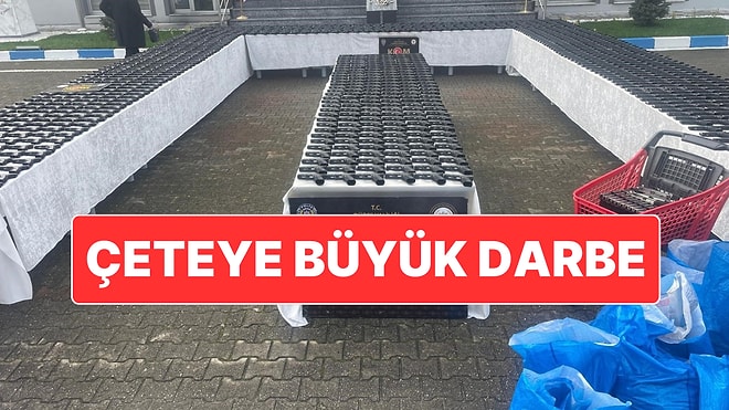 Düzce Başsavcılığı 2 Yıllık Takibin Ardından Kaçakçılık Çetesine Büyük Darbe Vurdu