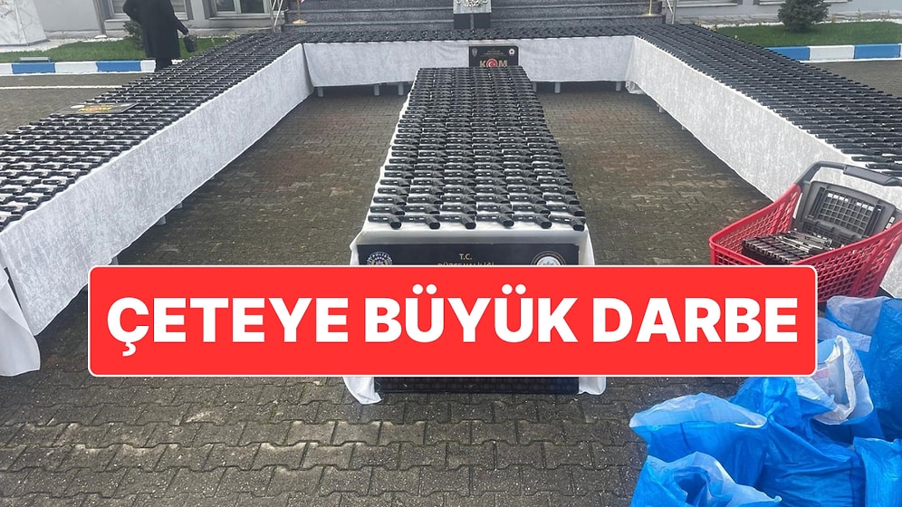 Düzce Başsavcılığı 2 Yıllık Takibin Ardından Kaçakçılık Çetesine Büyük Darbe Vurdu