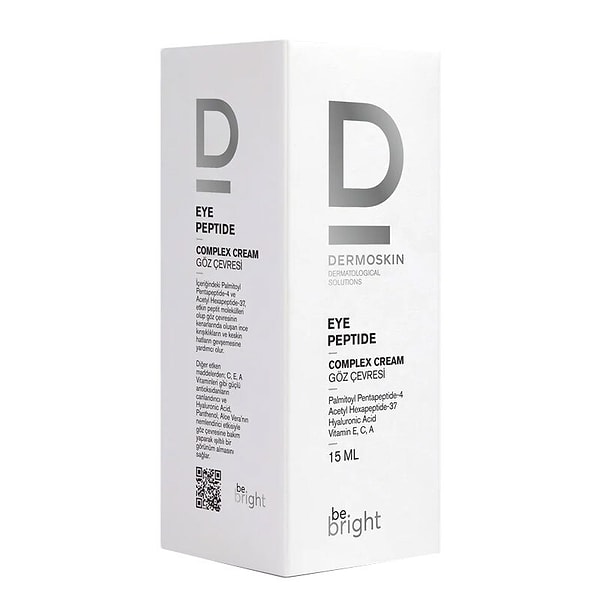 Dermoskin Be Bright Göz Çevresi Peptit Kompleks Krem 15 ml