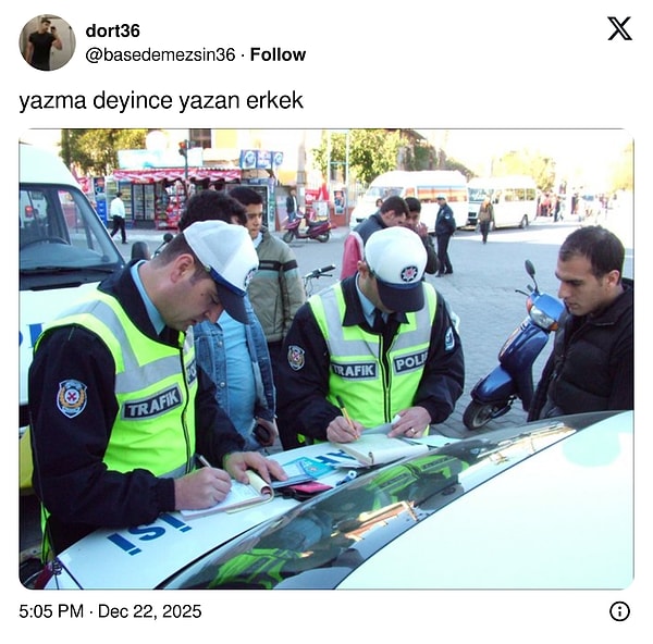 Yazma demek de işe yaramıyor.