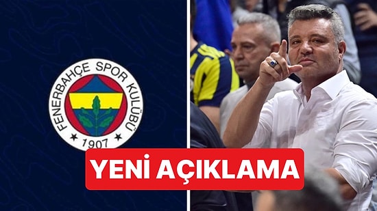 Fenerbahçe'den Sadettin Saran'ın Gözaltı Süreciyle İlgili Yeni Açıklama Geldi