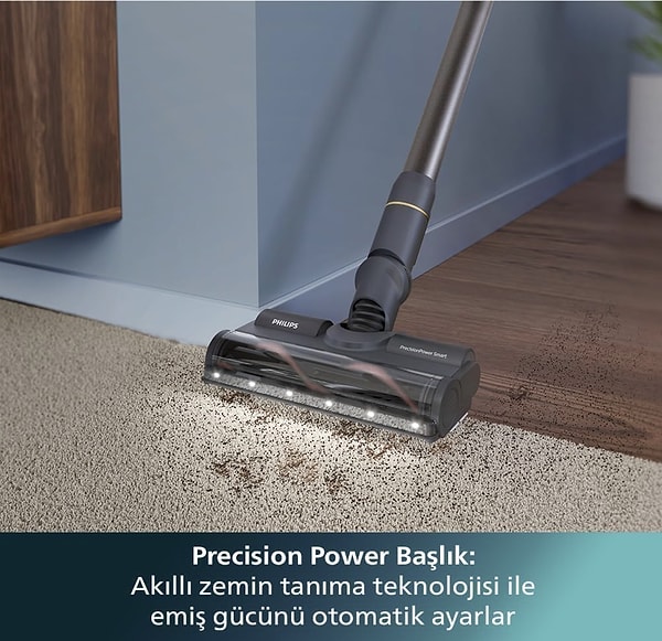 Philips 7000 Serisi Aqua Kablosuz Elektrikli Süpürge, günlük temizlik rutininizi ciddi anlamda kolaylaştıracak güçlü bir yardımcı!