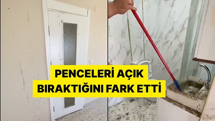 3 Yıldır Girilmeyen Yazlığını Görünce Karşılaştığı Manzarayı Paylaştı