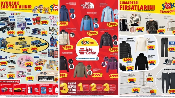 ŞOK'a The North Face Mont Geliyor! 27 Aralık 2025 ŞOK Aktüel Ürünler Kataloğu