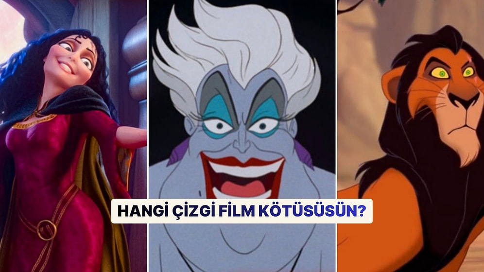 Hangi Çizgi Film Kötüsüsün?